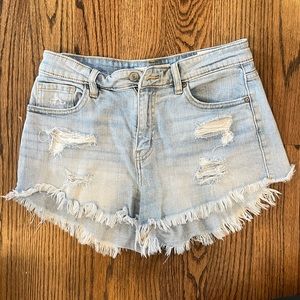 Eunina light blue jean shorts. Size XS